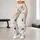 Pastel Planets And Crescent Moons For Yoga, Pilates And Relaxed Everyday Cosmic Style Leggings - 10