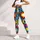 Vibrant Pop Art Comic Explosions For Playful Studio Workouts And Everyday Streetwear Leggings - 4