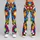 Vibrant Pop Art Comic Explosions For Playful Studio Workouts And Everyday Streetwear Leggings - 9