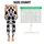 Black And White Cowhide Spots For Running, Yoga And Everyday Activewear Leggings - 1