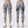 Indigo Floral Songbird Toile for Yoga Pilates and Outdoor Fitness Leggings - 3