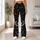 Silver Stars and Crescent Moons for Cozy Stargazing, Yoga, and Nighttime Lounging Leggings - 10