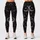 Silver Stars and Crescent Moons for Cozy Stargazing, Yoga, and Nighttime Lounging Leggings - 3