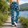 Teal Mermaid Scales for Coastal Escapes and Everyday Ocean-Inspired Style for Women Leggings - 12
