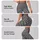 Black And Ivory Polka Dots For Gym Training And Everyday Active Style Leggings - 2