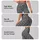 Black And Ivory Polka Dots For Gym Training And Everyday Active Style Leggings - 8