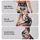Navy And Blush Botanical Blooms For Yoga, Pilates, And Everyday Active Living Leggings - 2
