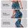 Vibrant Turquoise Floral Medallions for Colorful Weekend Style and Winter Layering Leggings - 8
