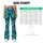 Turquoise Mermaid Scales for Coastal Getaways and Fantasy Events for Her, Ocean Fans Leggings - 7