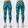 Turquoise Mermaid Scales for Coastal Getaways and Fantasy Events for Her, Ocean Fans Leggings - 3