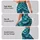 Turquoise Mermaid Scales for Coastal Getaways and Fantasy Events for Her, Ocean Fans Leggings - 2