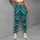 Turquoise Mermaid Scales for Coastal Getaways and Fantasy Events for Her, Ocean Fans Leggings - 6