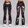 Violet Rose And Ivory Skull Motifs For Gothic Autumn Style And Dark Romantic Looks Leggings - 9