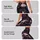 Violet Rose And Ivory Skull Motifs For Gothic Autumn Style And Dark Romantic Looks Leggings - 8