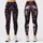 Violet Rose And Ivory Skull Motifs For Gothic Autumn Style And Dark Romantic Looks Leggings - 1