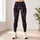 Violet Rose And Ivory Skull Motifs For Gothic Autumn Style And Dark Romantic Looks Leggings - 6