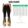 Midnight Gold Stardust Gradient For Evening Glamour And Celestial Nightlife Style Leggings - 7