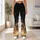 Midnight Gold Stardust Gradient For Evening Glamour And Celestial Nightlife Style Leggings - 11