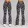 Black Silver Glitter Leopard Spots for Edgy Fall Layering and Bold Night-Out Style Leggings - 9