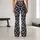 Black Silver Glitter Leopard Spots for Edgy Fall Layering and Bold Night-Out Style Leggings - 10