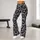 Black Silver Glitter Leopard Spots for Edgy Fall Layering and Bold Night-Out Style Leggings - 11