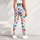 Colorful Rainbow Hearts for Cheerful Everyday Style and Festive Winter Gifting All Year Leggings - 5