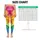 Rainbow Liquid Marble Colors For Bold Winter Style And Colorful Everyday Wear Leggings - 1