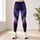 Violet Cosmic Starfield Night Sky for Elegant Winter Layering and Everyday Style Leggings - 4