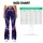 Violet Cosmic Starfield Night Sky for Elegant Winter Layering and Everyday Style Leggings - 7