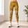 Golden Bee Trail Motifs for Garden Strolls and Everyday Nature-Loving Womenswear Leggings - 4