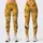 Golden Bee Trail Motifs for Garden Strolls and Everyday Nature-Loving Womenswear Leggings - 3