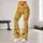 Golden Bee Trail Motifs for Garden Strolls and Everyday Nature-Loving Womenswear Leggings - 11