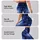 Deep Blue Starlit Cosmos for Pilates, Gymnastics and All-Season Fitness Training Leggings - 2