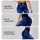 Deep Blue Starlit Cosmos for Pilates, Gymnastics and All-Season Fitness Training Leggings - 8