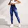 Deep Blue Starlit Cosmos for Pilates, Gymnastics and All-Season Fitness Training Leggings - 4