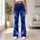 Deep Blue Starlit Cosmos for Pilates, Gymnastics and All-Season Fitness Training Leggings - 10