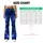 Deep Blue Starlit Cosmos for Pilates, Gymnastics and All-Season Fitness Training Leggings - 7