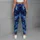 Deep Blue Starry Sky Sparkle for Cozy Winter Nights and Cosmic Everyday Style for Her Leggings - 6