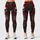 Crimson Roses, Skeletons And Crows For Gothic Halloween Style And Dark Romance Wear Leggings - 3