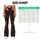 Crimson Roses, Skeletons And Crows For Gothic Halloween Style And Dark Romance Wear Leggings - 7