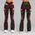 Crimson Roses, Skeletons And Crows For Gothic Halloween Style And Dark Romance Wear Leggings - 9