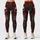Crimson Roses, Skeletons And Crows For Gothic Halloween Style And Dark Romance Wear Leggings - 1