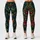 Christmas Evergreen Trees And Jewel Ornaments For Festive Holiday Celebrations Leggings - 3
