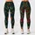 Christmas Evergreen Trees And Jewel Ornaments For Festive Holiday Celebrations Leggings - 1