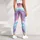 Pastel Rainbow Waves for Cozy Winter Wellness and Everyday Colorful Style for Women Leggings - 5