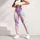 Pastel Rainbow Waves for Cozy Winter Wellness and Everyday Colorful Style for Women Leggings - 4