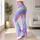 Pastel Rainbow Waves for Cozy Winter Wellness and Everyday Colorful Style for Women Leggings - 11