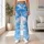 Soft Blue Sky With Fluffy White Clouds For Dreamy Everyday Style Leggings - 11