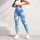 Soft Blue Sky With Fluffy White Clouds For Dreamy Everyday Style Leggings - 5