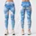 Soft Blue Sky With Fluffy White Clouds For Dreamy Everyday Style Leggings - 3